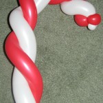 Balloon Candy Cane