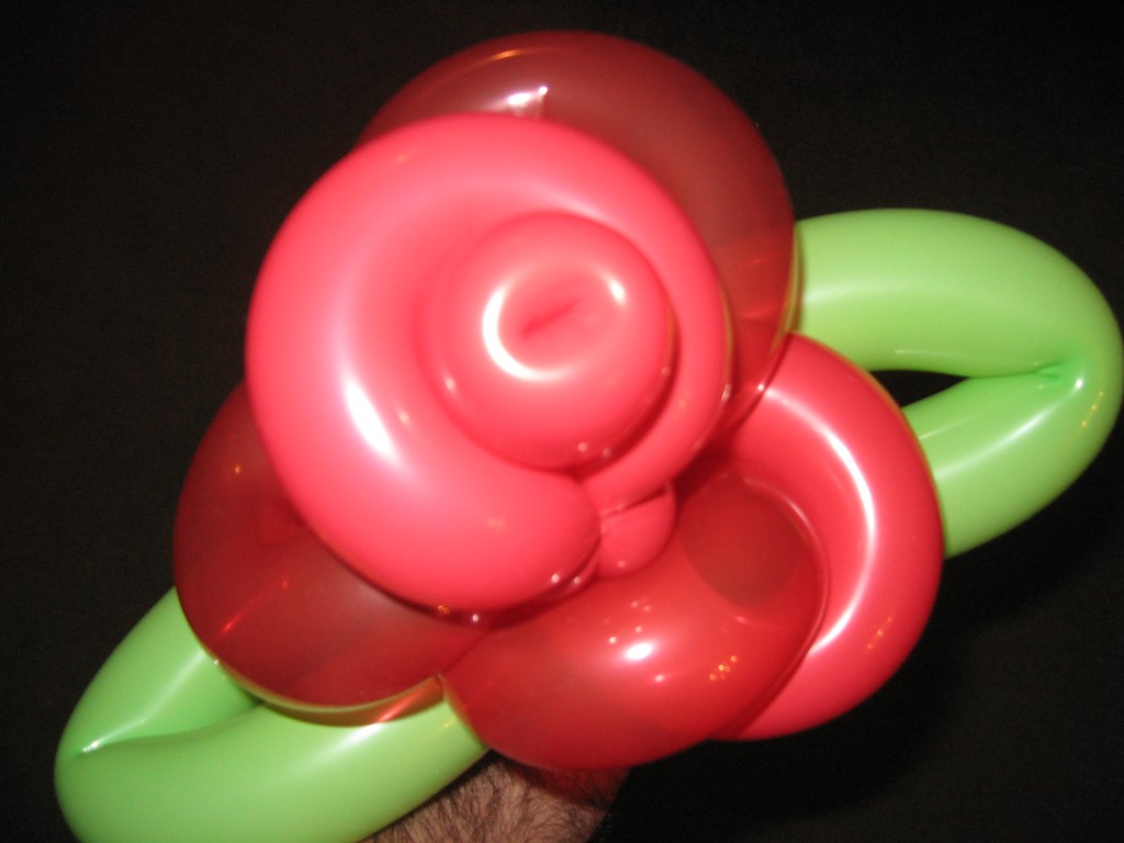Red Balloon Rose