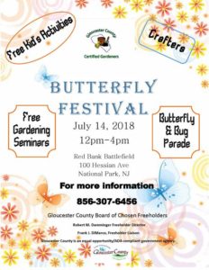 Butterfly Festival at Red Bank Battlefield 